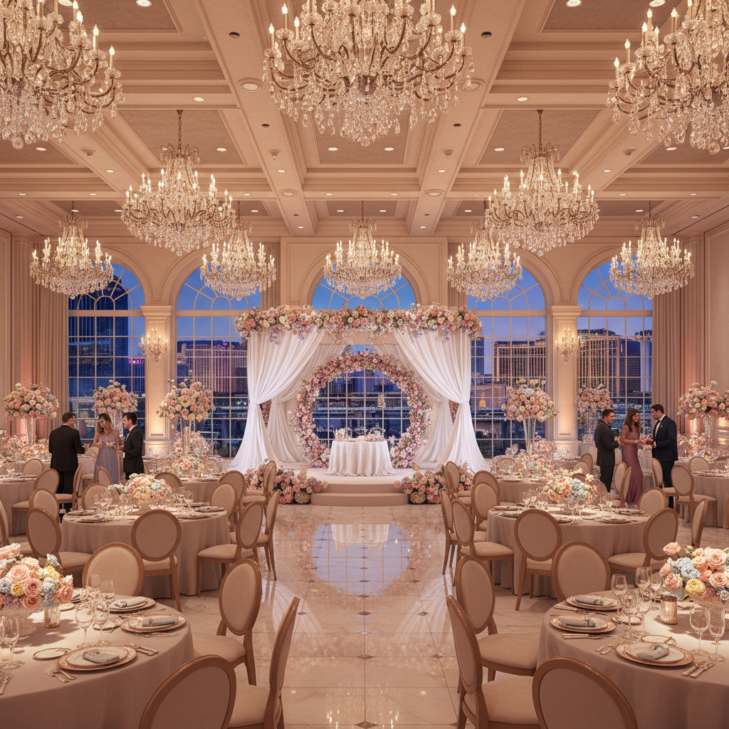 Indoor Vegas Wedding Venues: Elegance and Grandeur