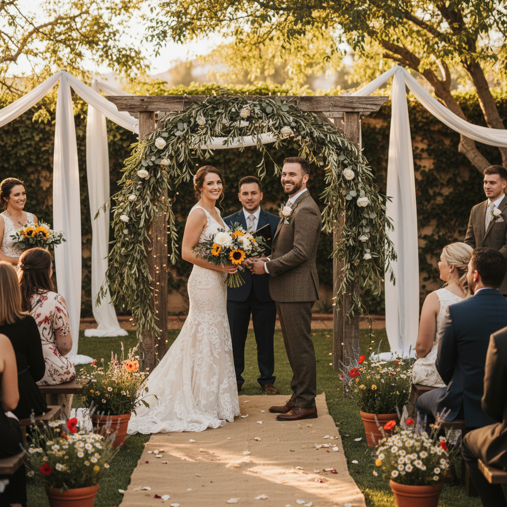 Real Las Vegas Wedding Inspiration for The Grove