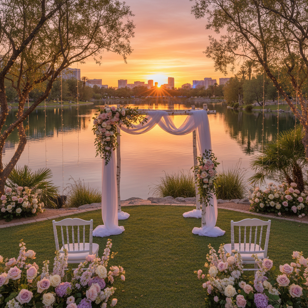 Why Choose a Lake Wedding Venue in Las Vegas?
