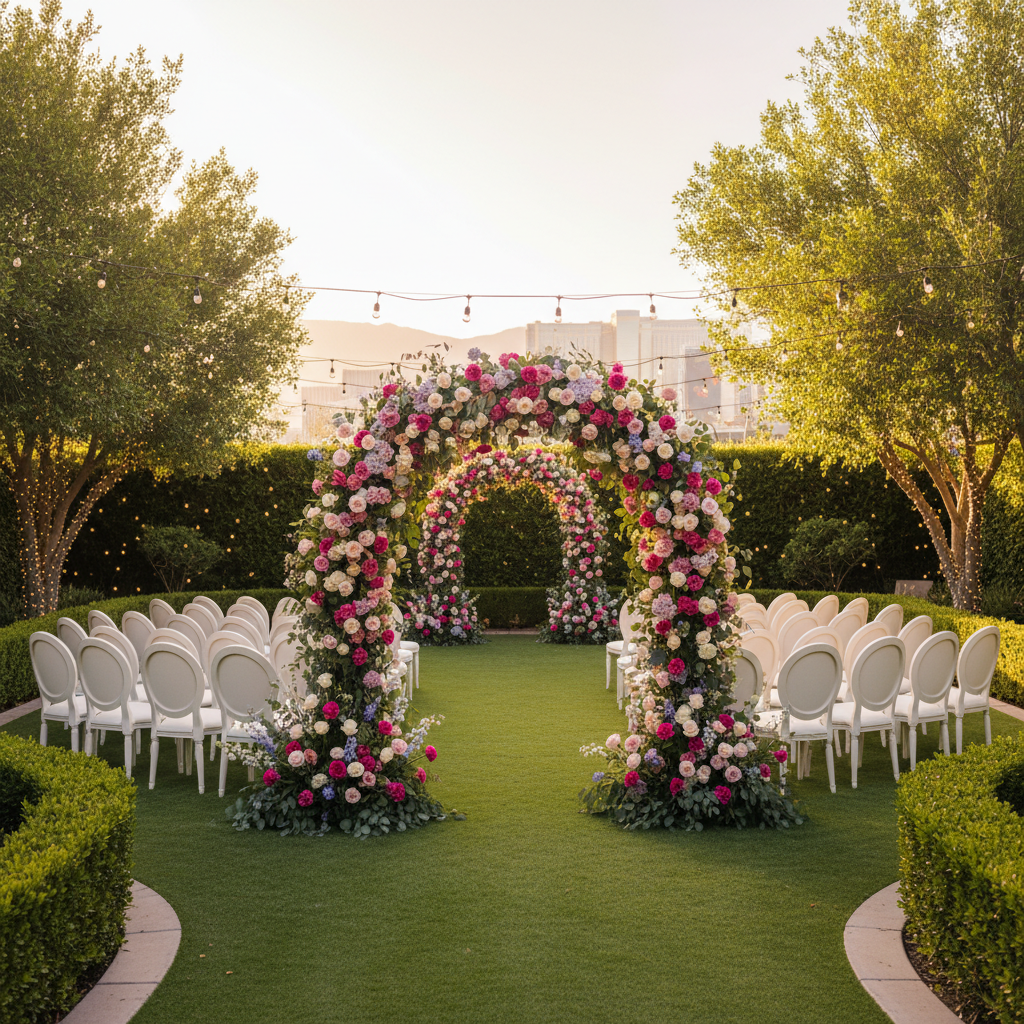 Why Choose a Garden Wedding in Las Vegas?