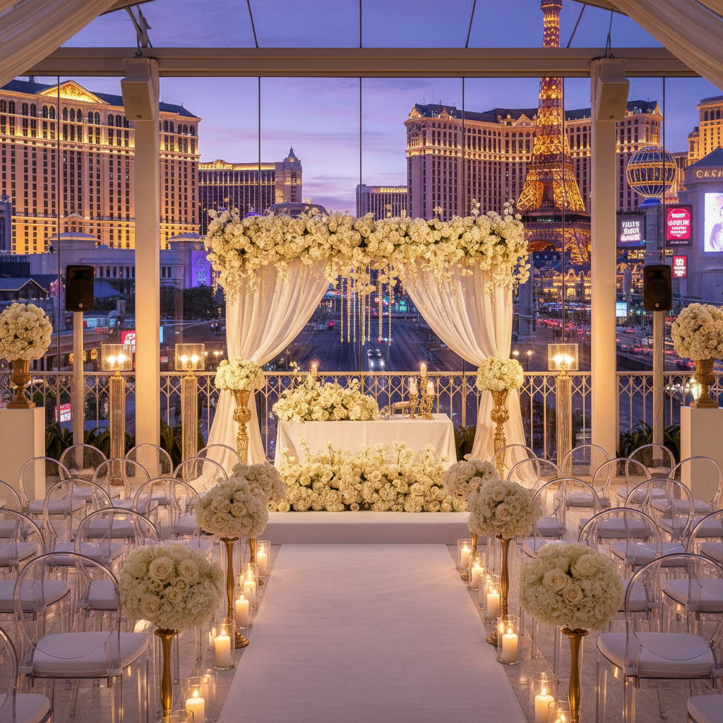 Why Choose a Vegas Strip Wedding Venue?