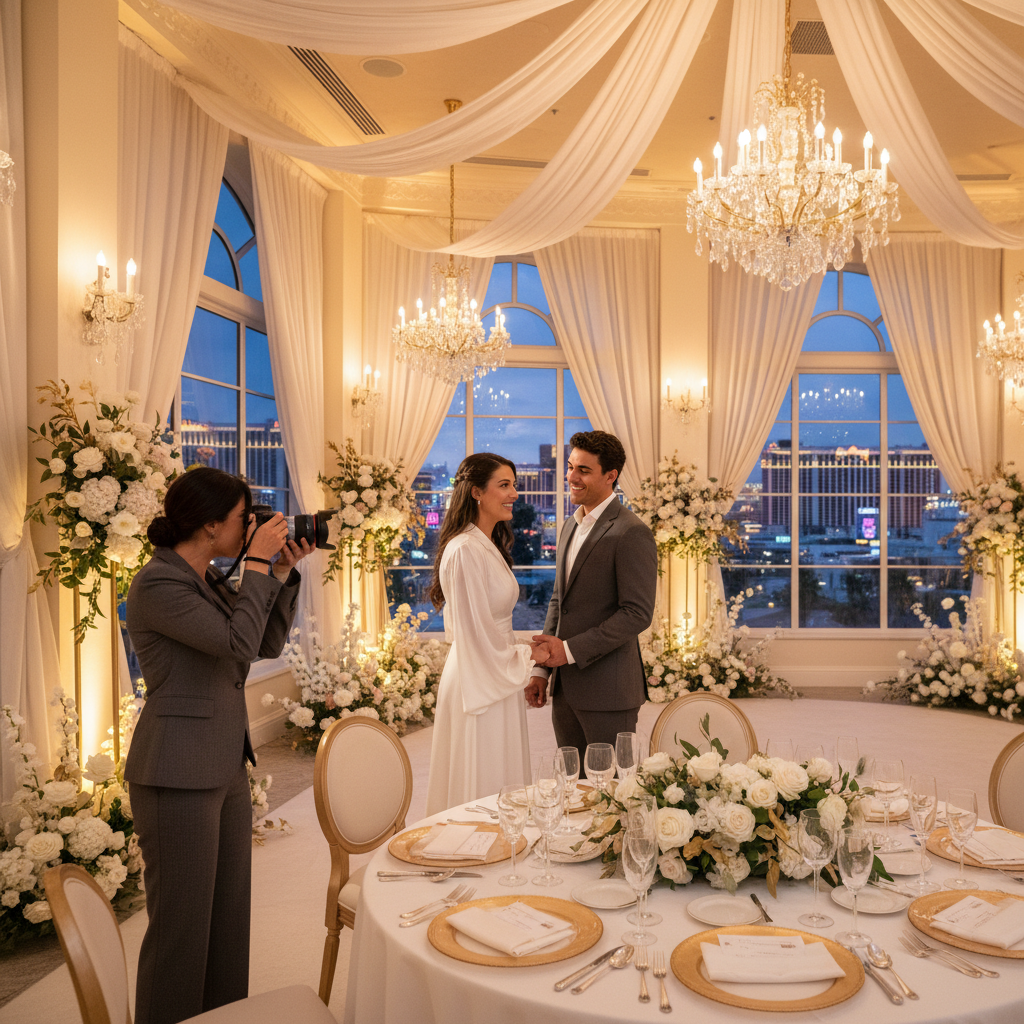 Step-by-Step Guide to Booking Your Las Vegas Strip Wedding Venue