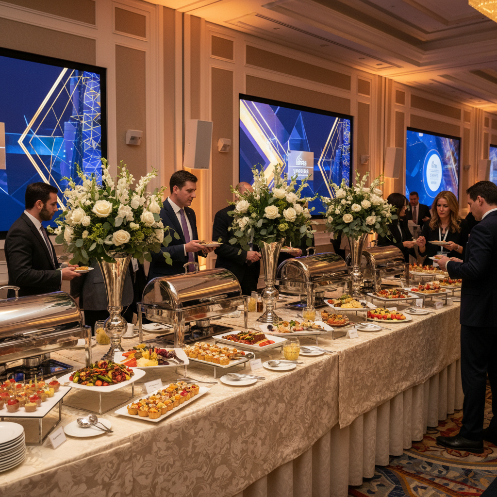 Elevating Your Conference with Expert Catering & AV