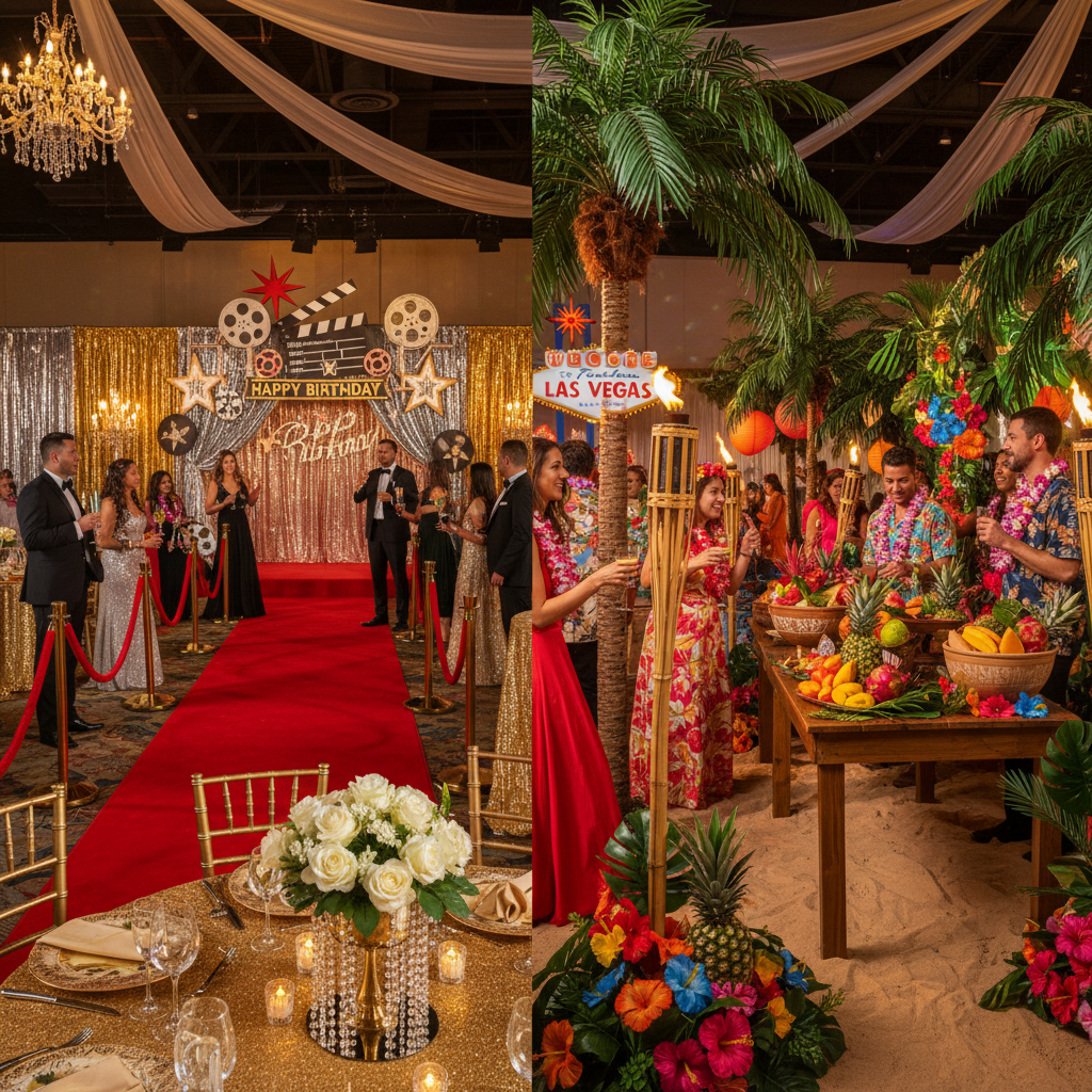 Themes and Decorations: Making Your Las Vegas Birthday Party Unique
