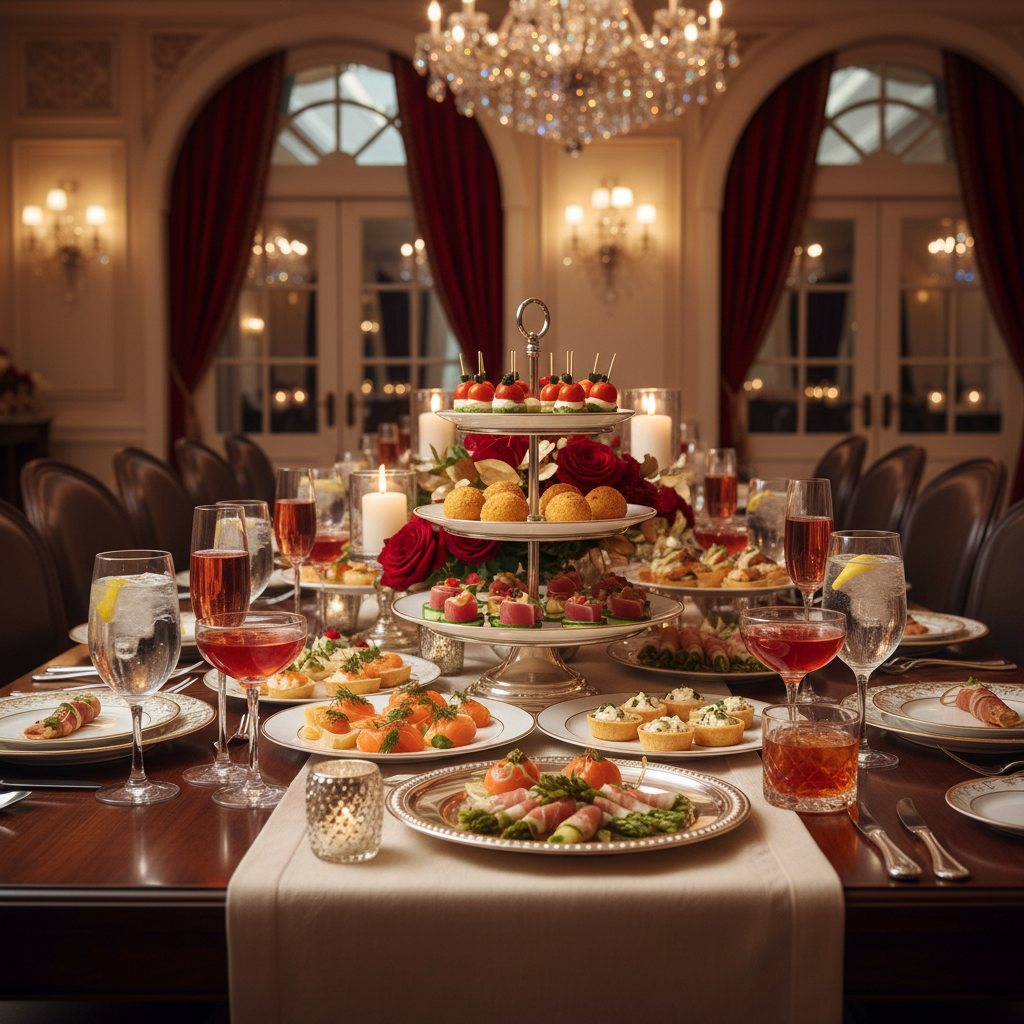 Food and Drinks: Catering Options for Small Parties