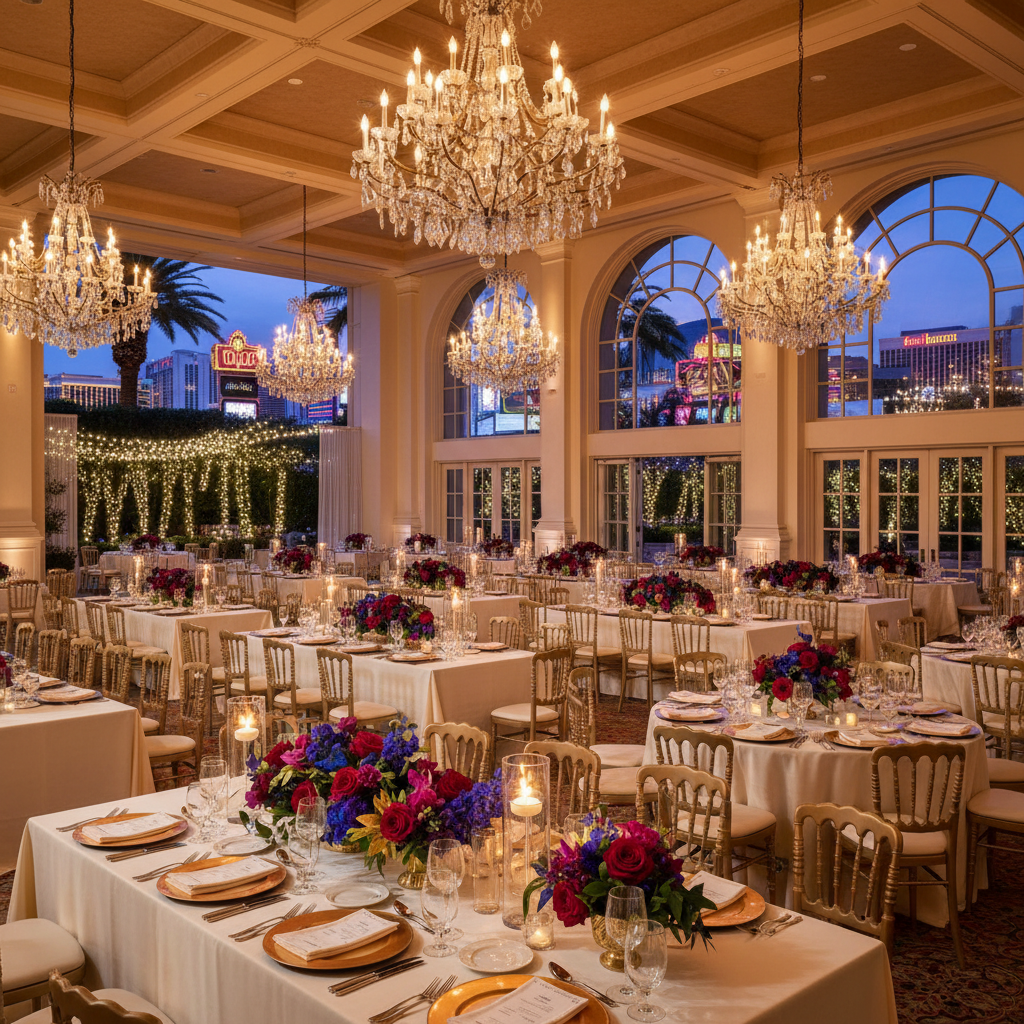 What's Included in Typical Las Vegas Reception Packages?