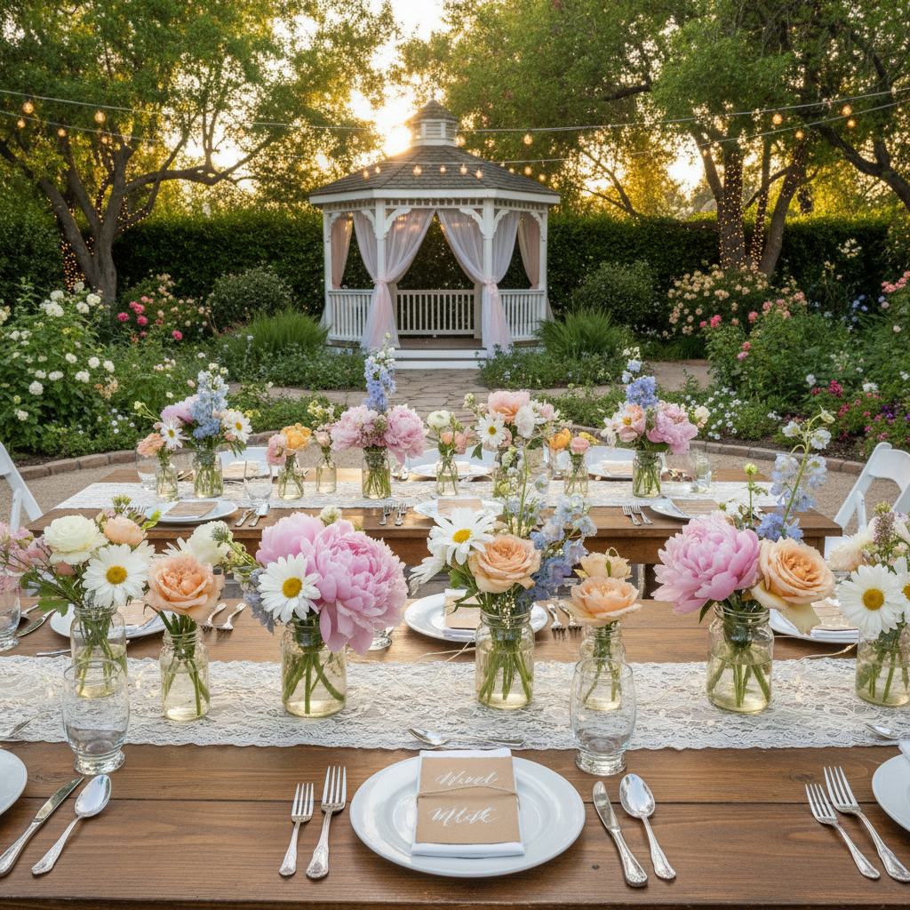 Budget-Friendly Tips for Garden Weddings