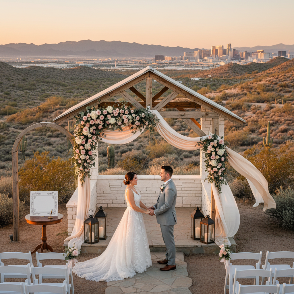Navigating Las Vegas Wedding Permits and Licenses for Outdoor Venues