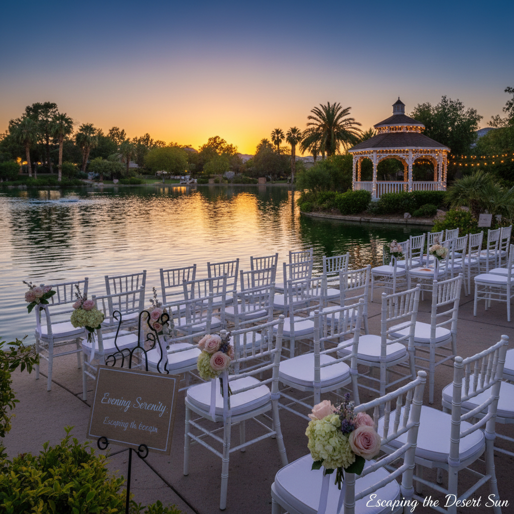 Weather Considerations for Your Las Vegas Lakeside Wedding