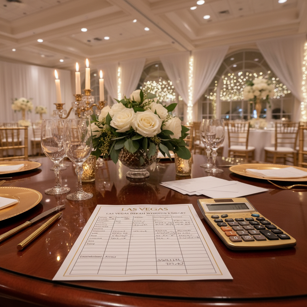 Creating a Realistic Wedding Budget for Your Las Vegas Celebration