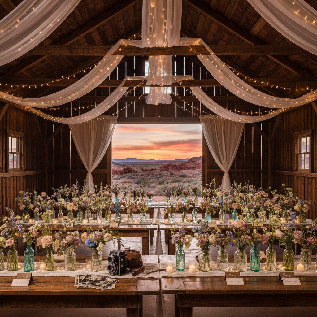 Finding Barn Wedding Vendors Near Las Vegas