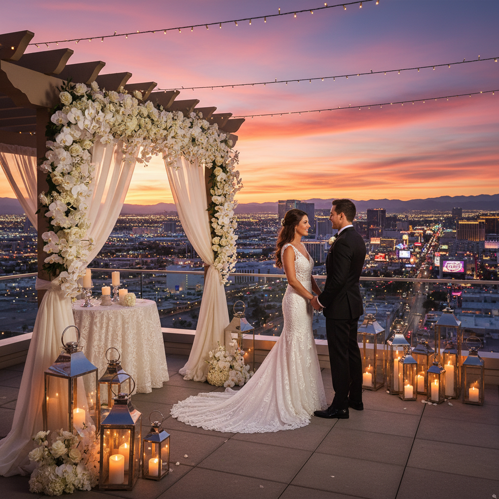 Why Choose a Rooftop Wedding Venue in Las Vegas?