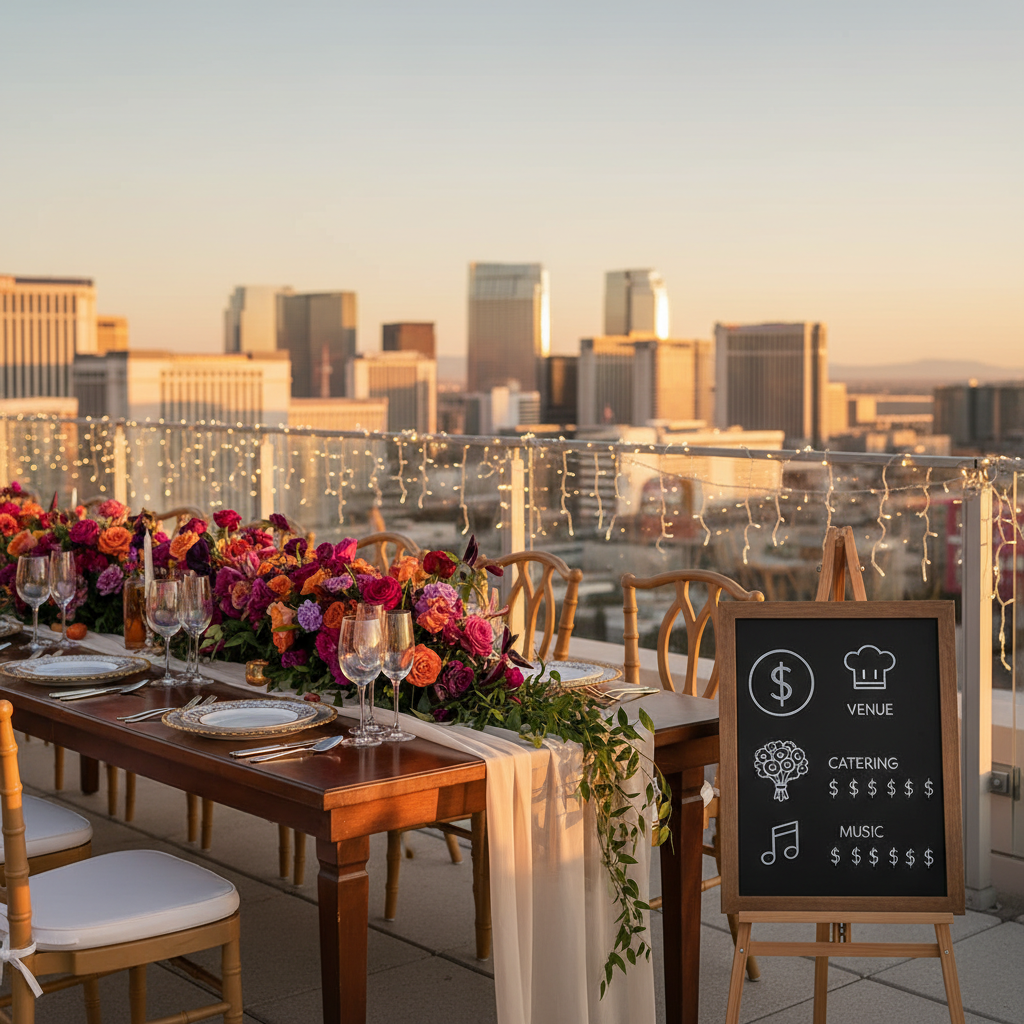 How to Budget for a Rooftop Wedding in Las Vegas