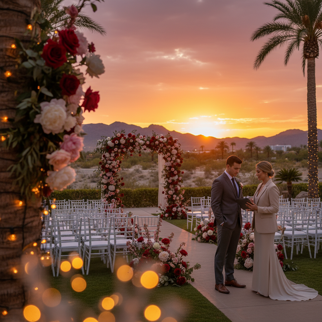 What to Consider When Choosing Outdoor Vegas Wedding Packages