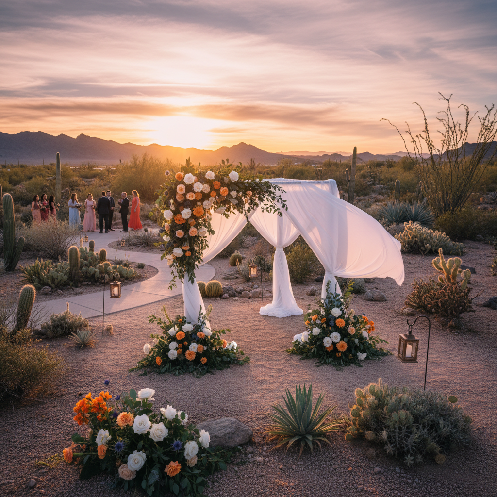 Outdoor Wedding Venues: Embrace the Desert Beauty