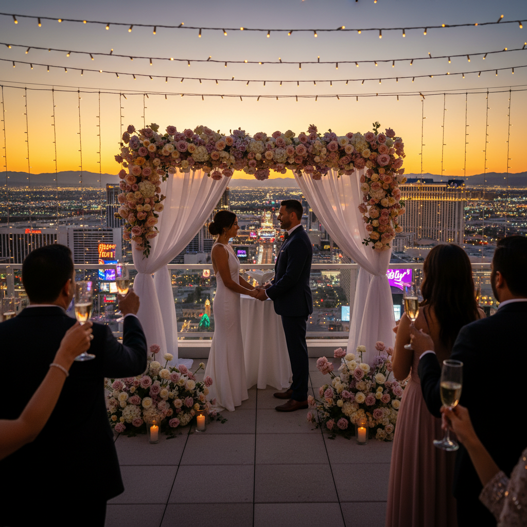 Why Choose a Rooftop Wedding Venue in Las Vegas?