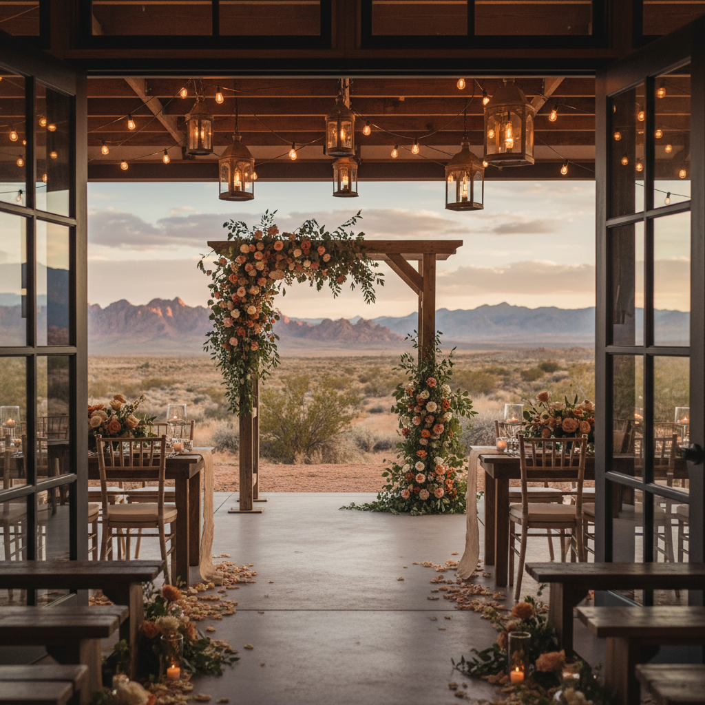 Key Features to Look for in Rustic Las Vegas Wedding Venues