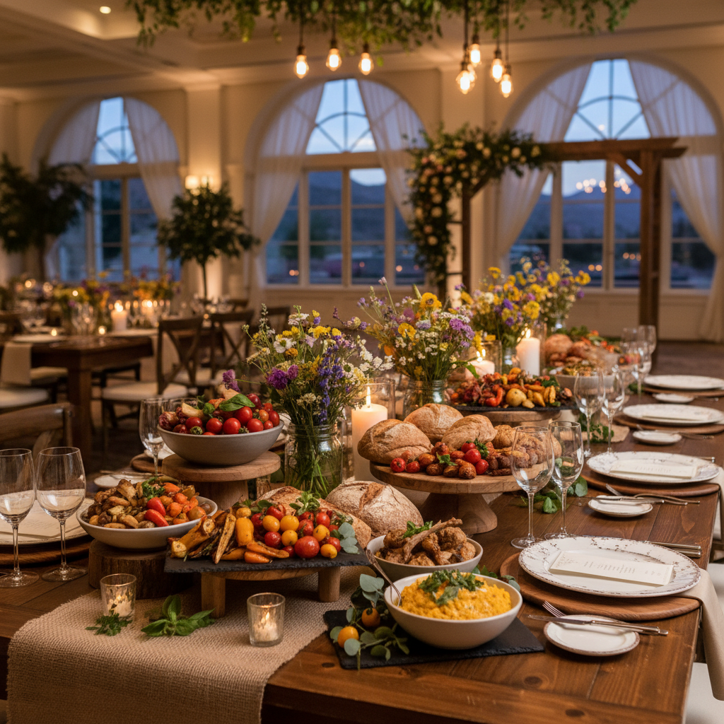 Catering Your Rustic Las Vegas Wedding: Farm-to-Table Options
