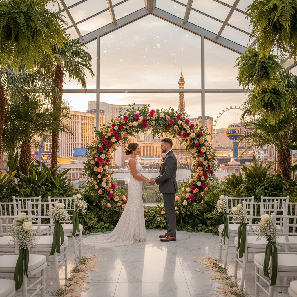 Why Choose a Glass Garden Wedding Chapel in Las Vegas?