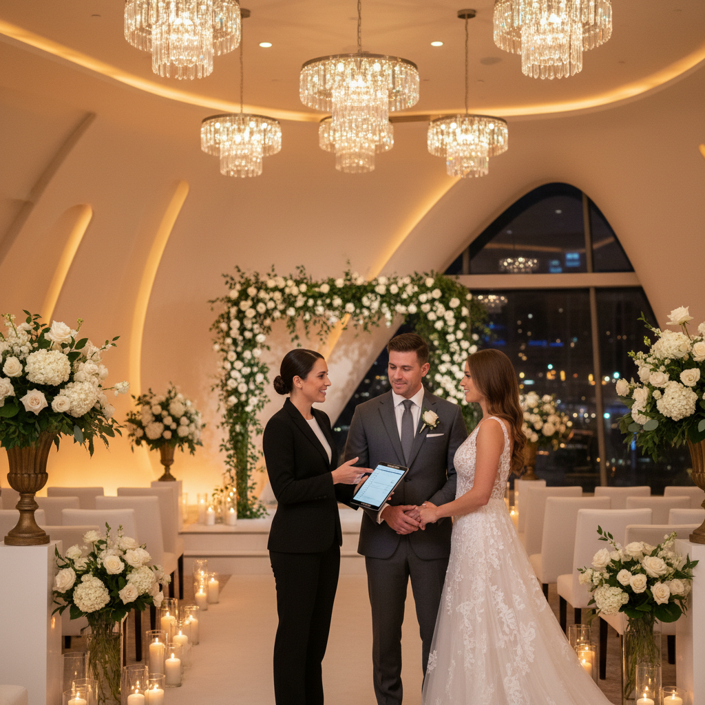 Tips for a Stress-Free Wedding Day at Aria