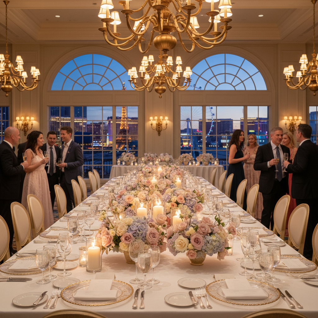 Planning a Destination Wedding Dinner in Las Vegas