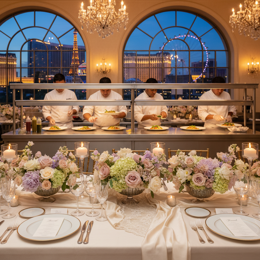 Partnering with Local Las Vegas Vendors for Your Reception