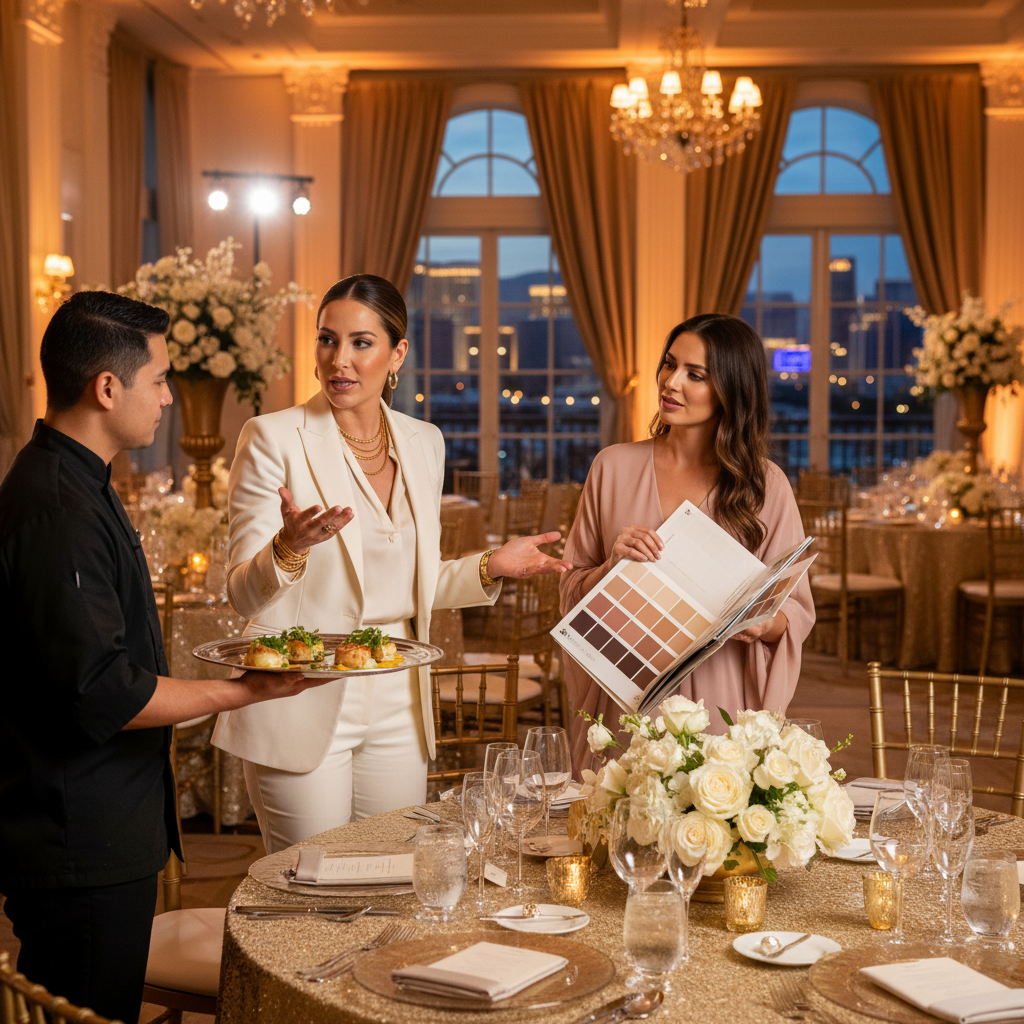Working with Las Vegas Vendors: Caterers, Decorators, and More