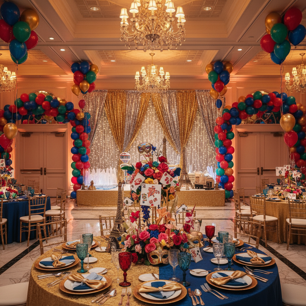 Tips for Decorating Your Las Vegas Party Hall