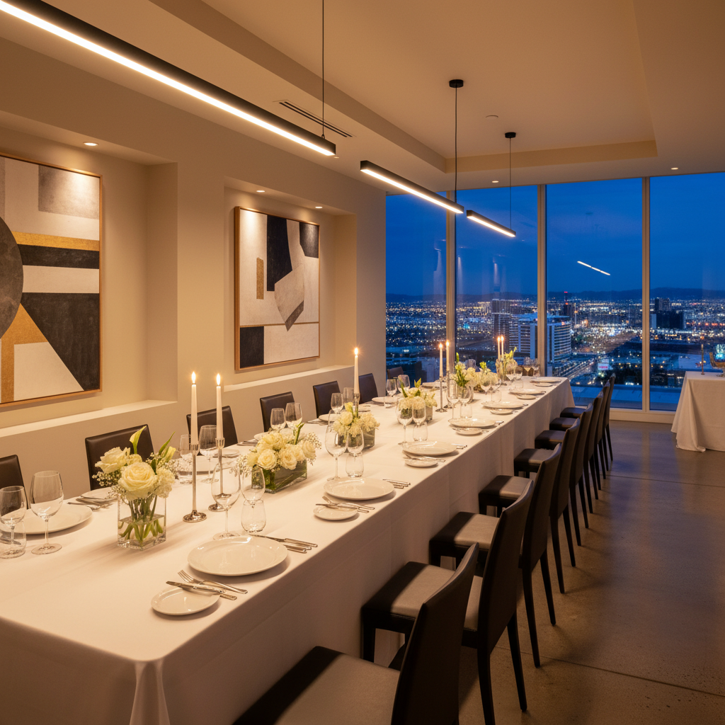 Cosmopolitan Venue Décor Ideas: Setting the Stage for Success