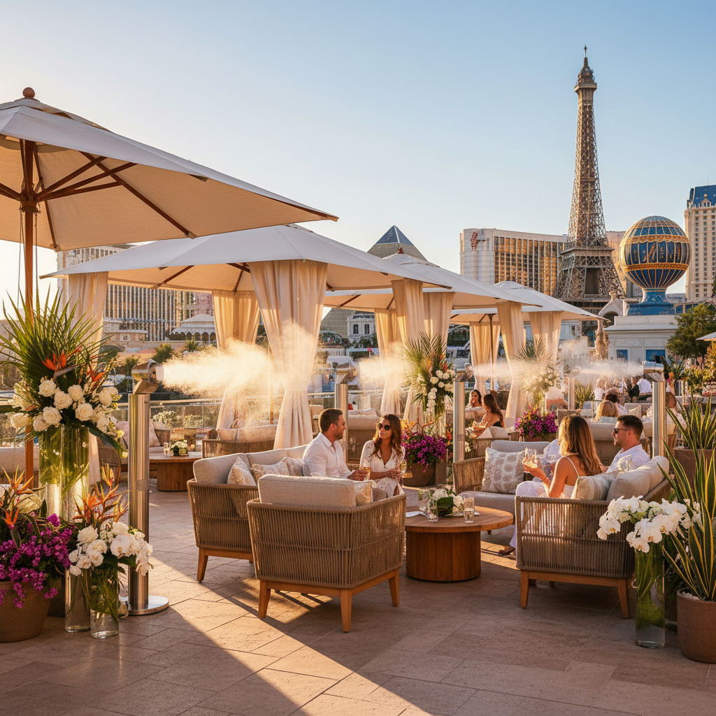 Tips for Staying Cool (or Warm!) at Your Las Vegas Event