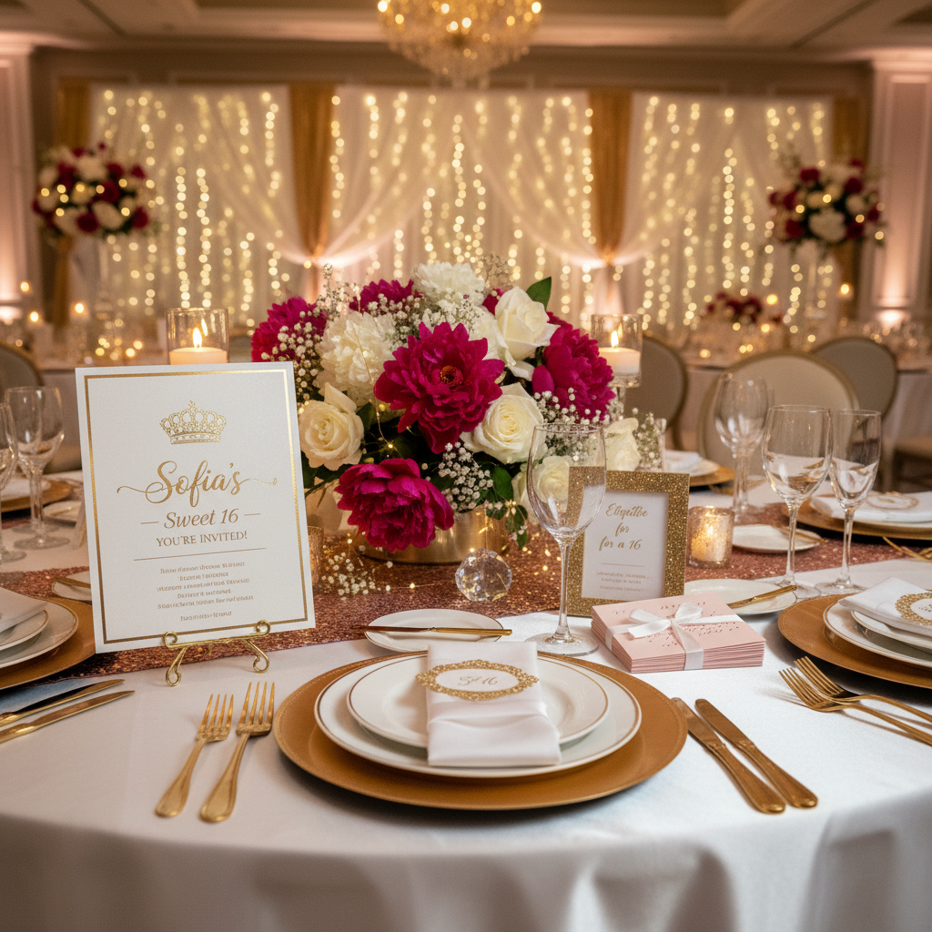 Sweet 16 Etiquette: Guest List, Invitations, and Thank You Notes