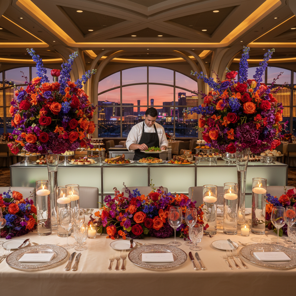 Working with Local Las Vegas Vendors to Enhance Your Unique Venue