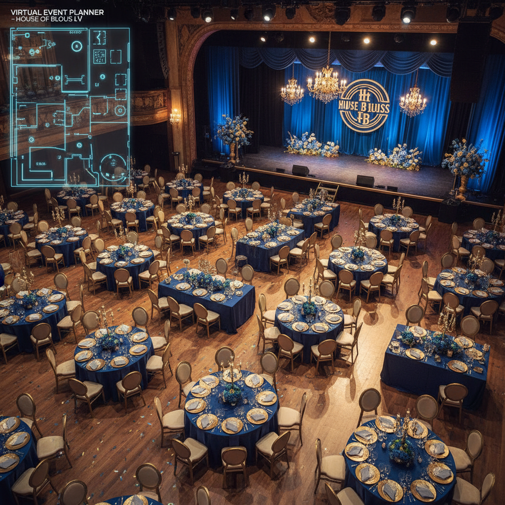 Using the Virtual Tour to Plan Your Event Layout