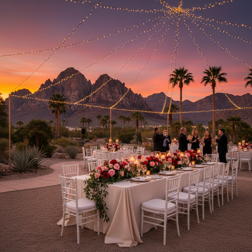 Why Choose an Outdoor Reception in Las Vegas?